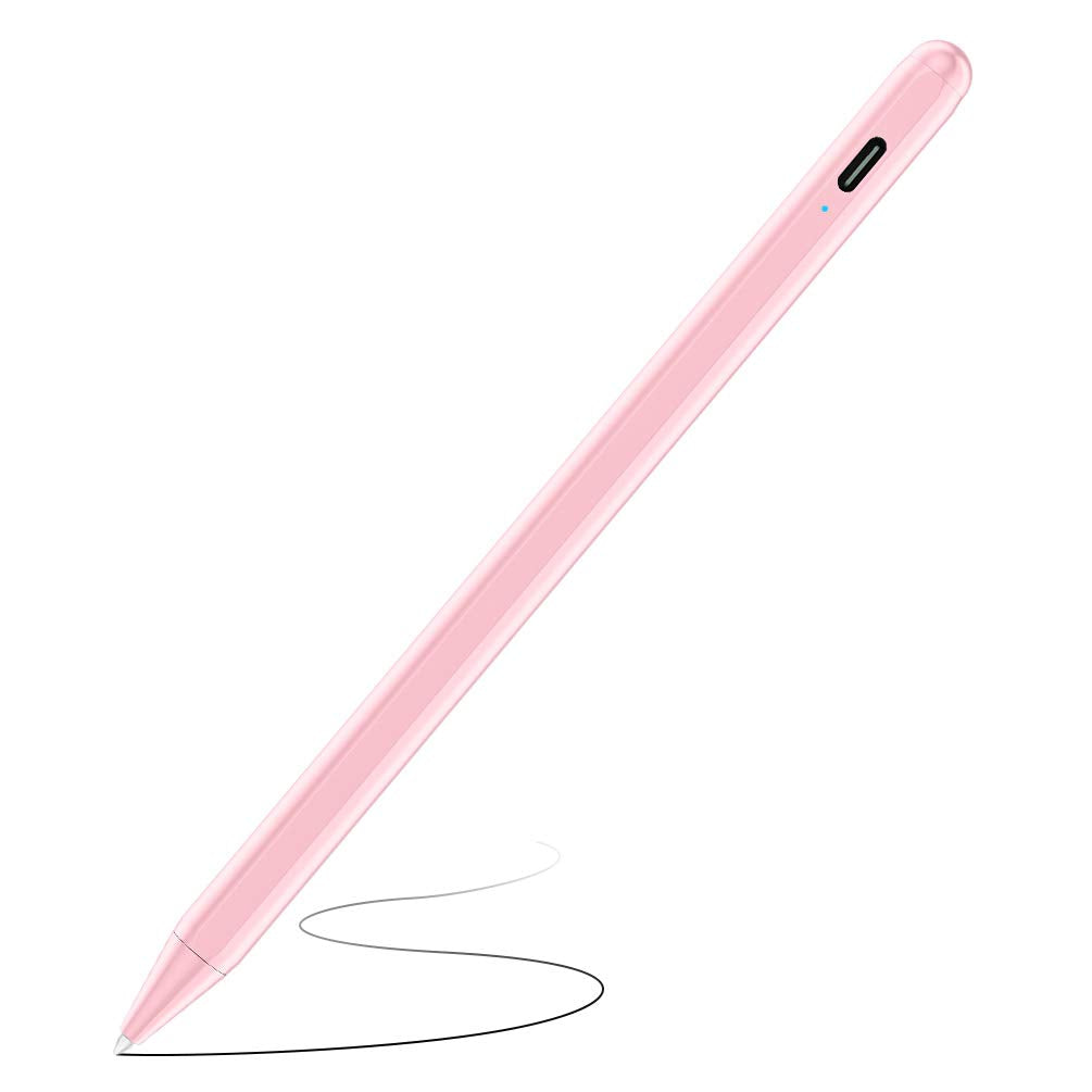 Stylus Pen for iPad (2018-2025) with Fast Charging & Palm Rejection, Pencil for Apple iPad 11th A16/10/9/8/7/6th, Pro 11“13”M4/12.9 inch, Air 11/13 inch M3 2025&M2 2024/5/4/3rd, Mini A17 Pro/6/5th