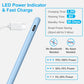 Stylus Pen for Apple iPad, Active Pencil 2nd Generation for iPad Pro 11/12.9 Inch, Pen for Apple iPad 9th Gen, iPad Mini 5/6, iPad 6/7/8/10 Gen, iPad Air 3/4/5, iPad Stylus Pencil for iPad 2018-2022