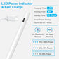 Stylus Pen for iPad(2018-2022), Active Pencil for Apple iPad 10th/9th/8th/7th/6th Gen, iPad Pro 11/12.9 inch, iPad Air 5th/4th/3rd, iPad Mini 6/5 with 3 Led Indicators, Palm Rejection Tilt Function